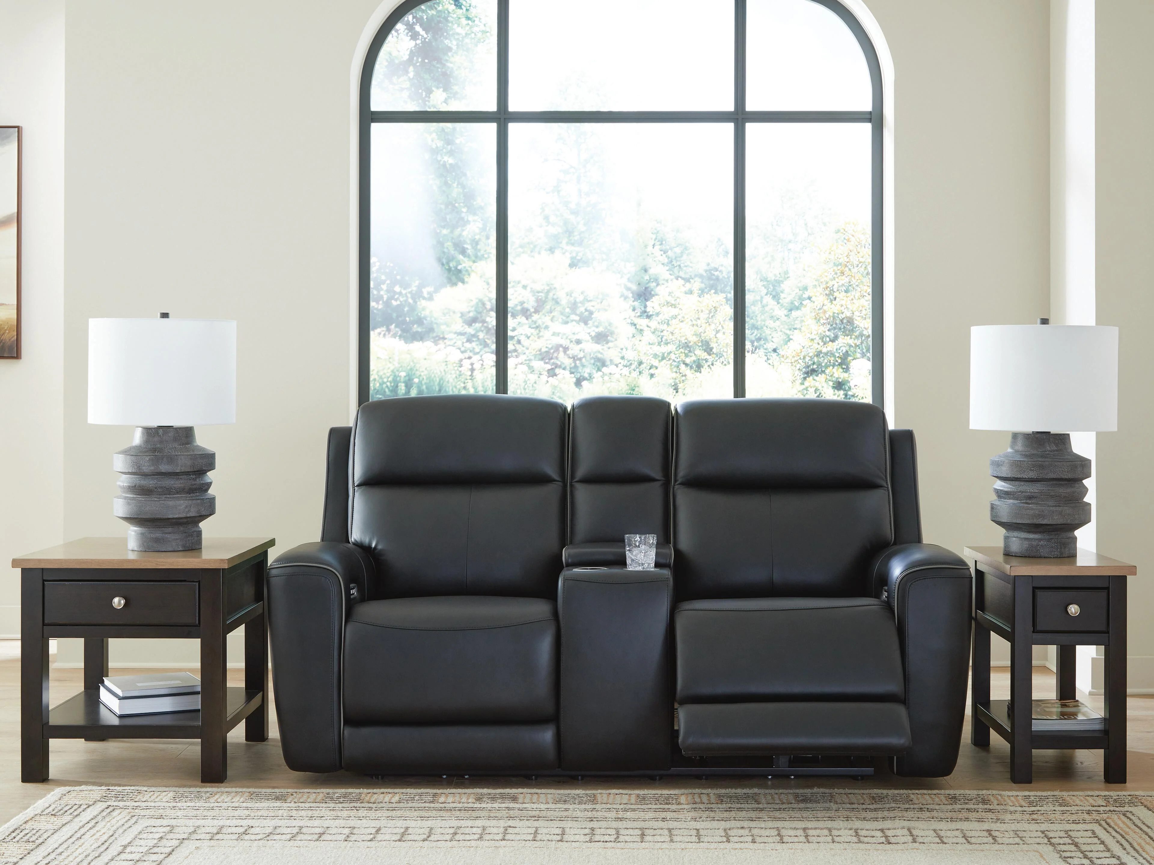 5Z-Comfort Power Reclining Loveseat with Console - Image 20
