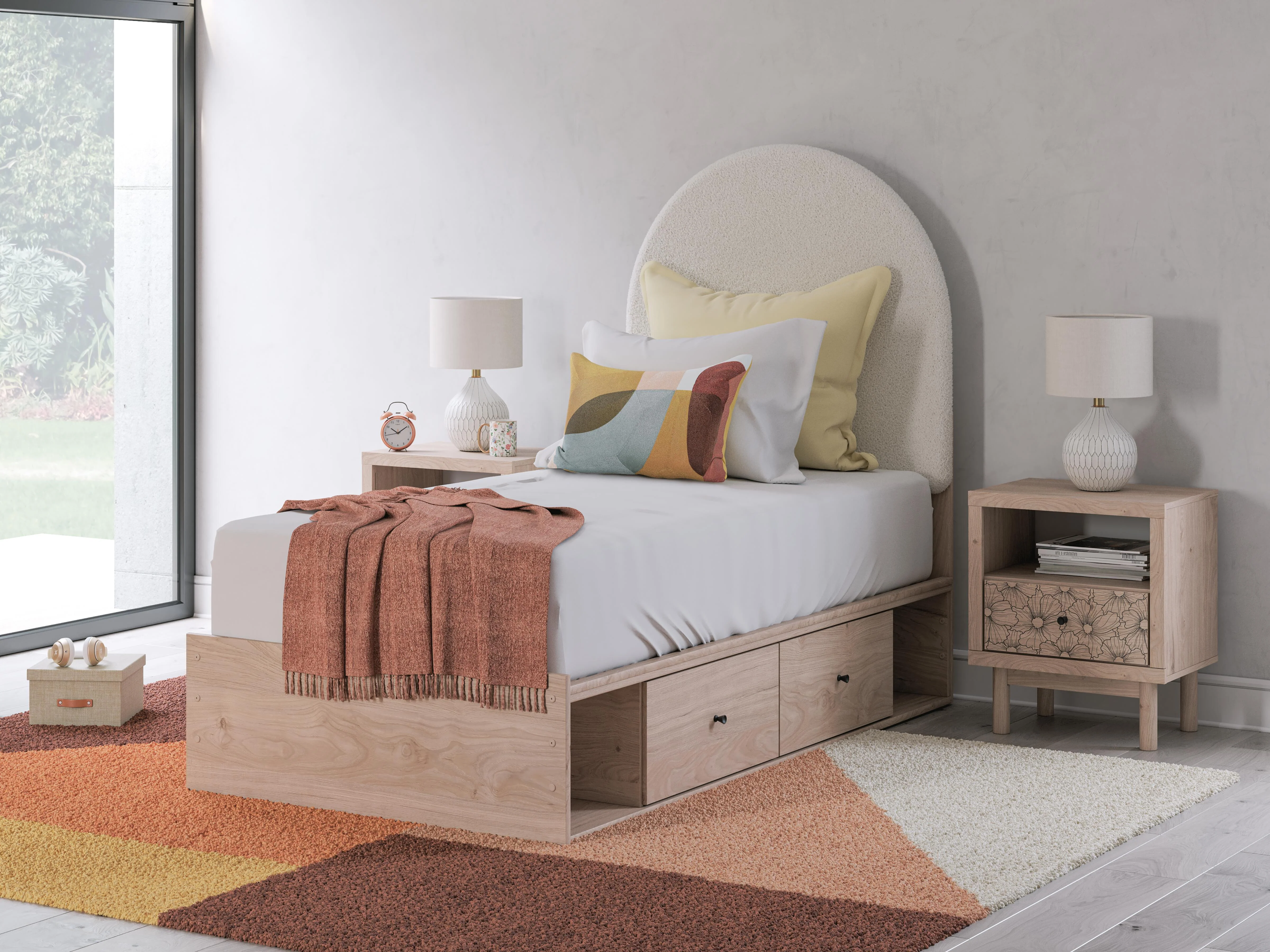 Arloster Upholstered Bed - Image 37