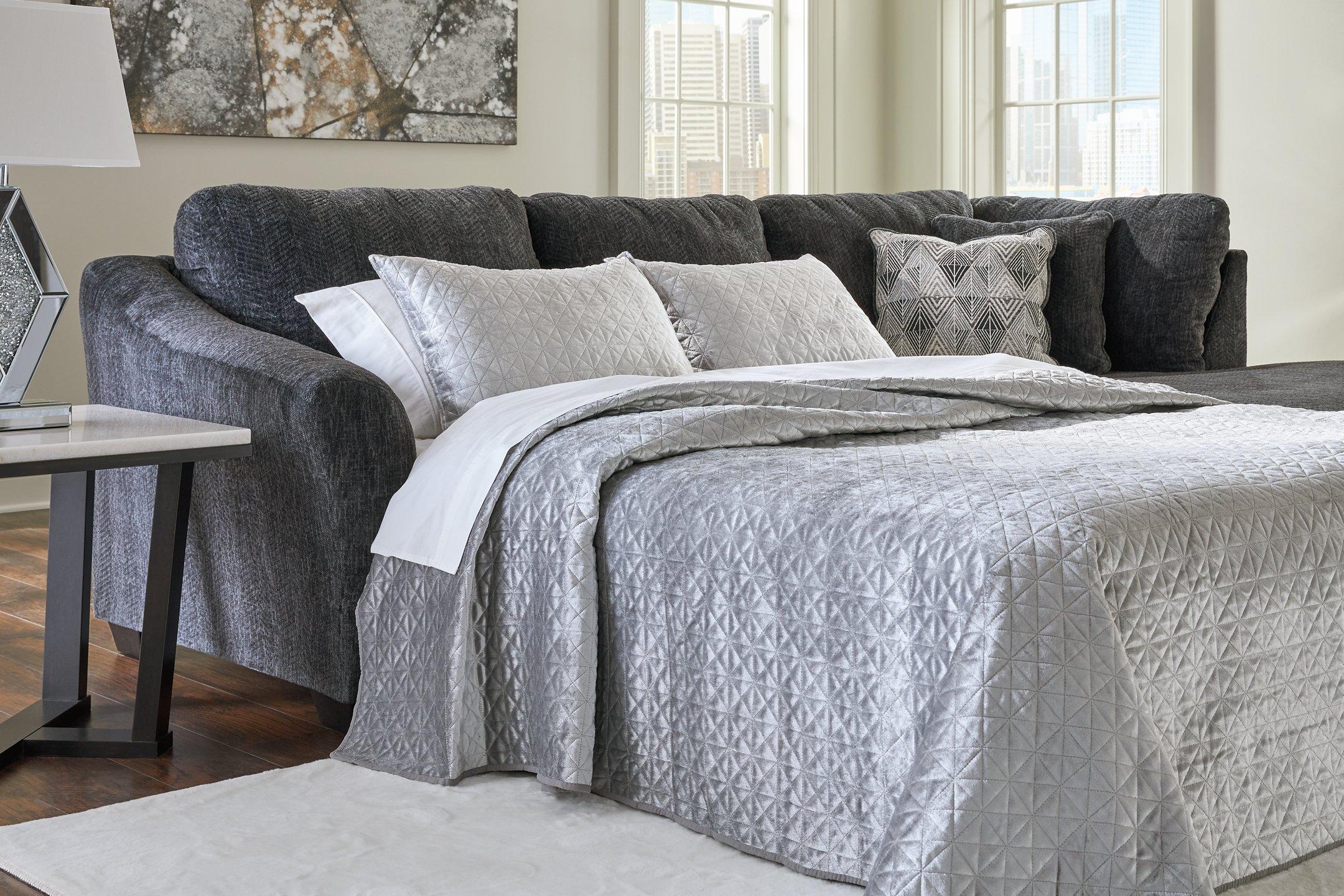 Biddeford 2-Piece Sleeper Sectional with Chaise - Image 2
