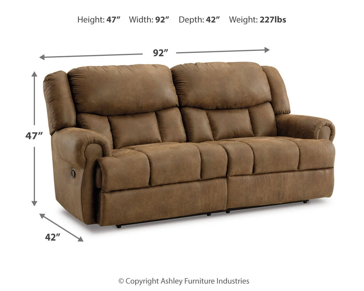 Boothbay Reclining Sofa - Image 6