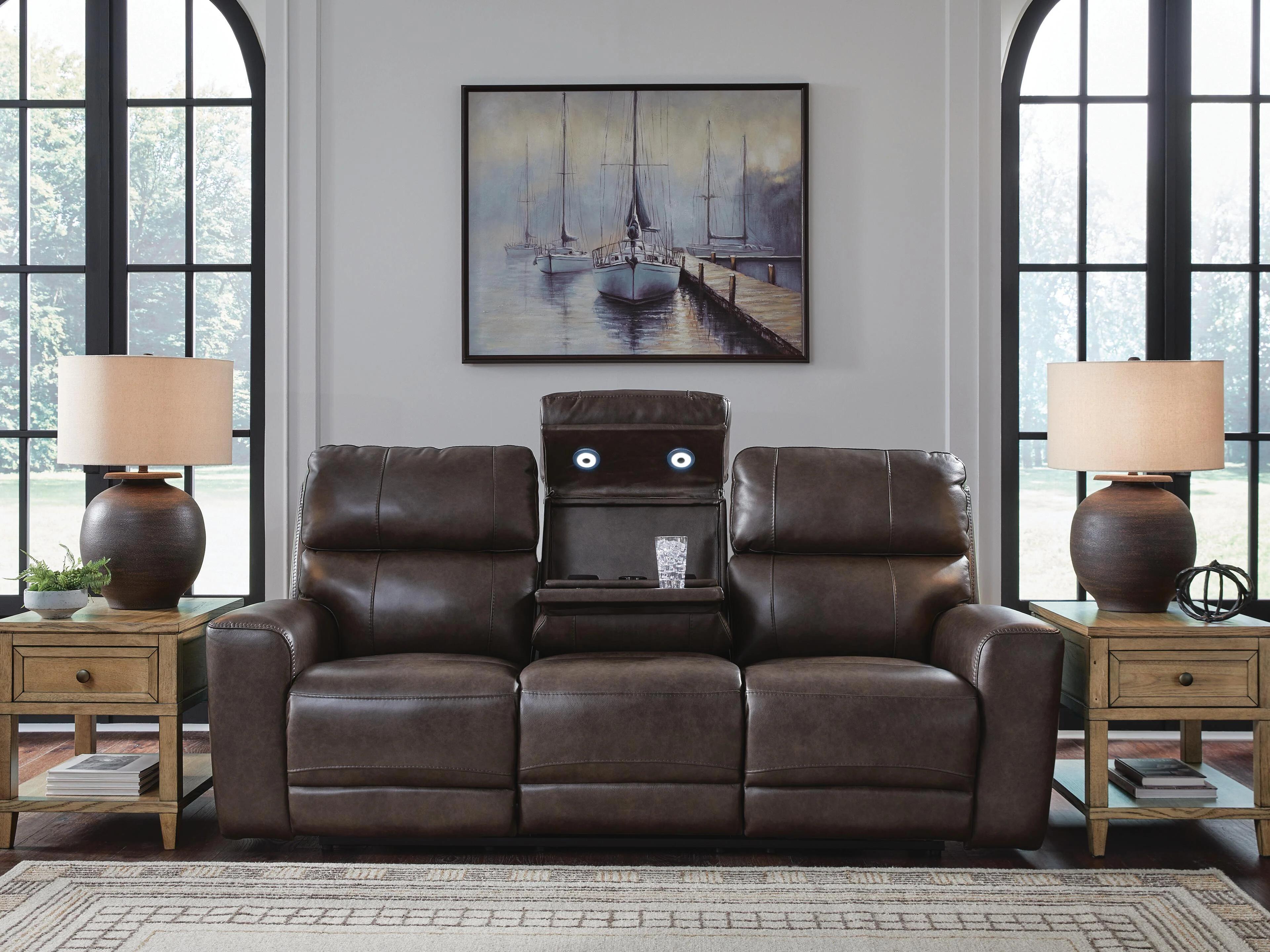 Crossplex Power Reclining Sofa - Image 7
