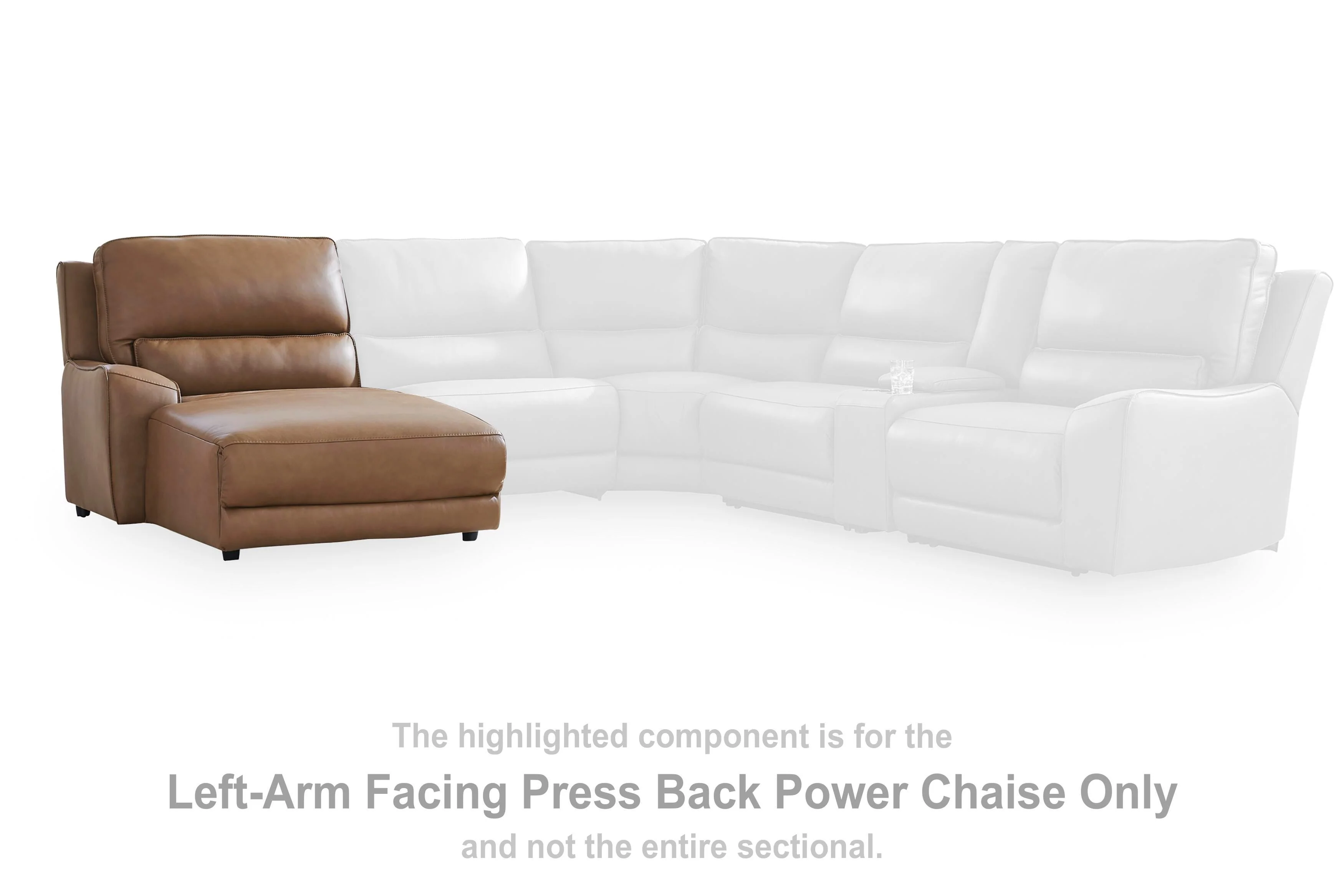 DeepWakes Power Reclining Sectional with Chaise - Image 11