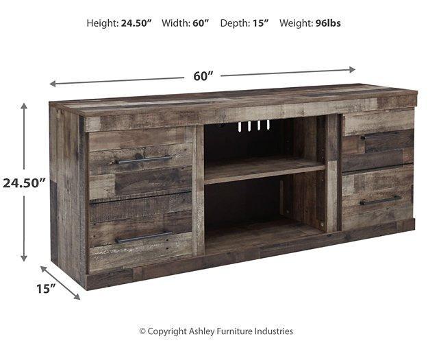 Derekson 4-Piece Entertainment Center with Electric Fireplace - Image 11