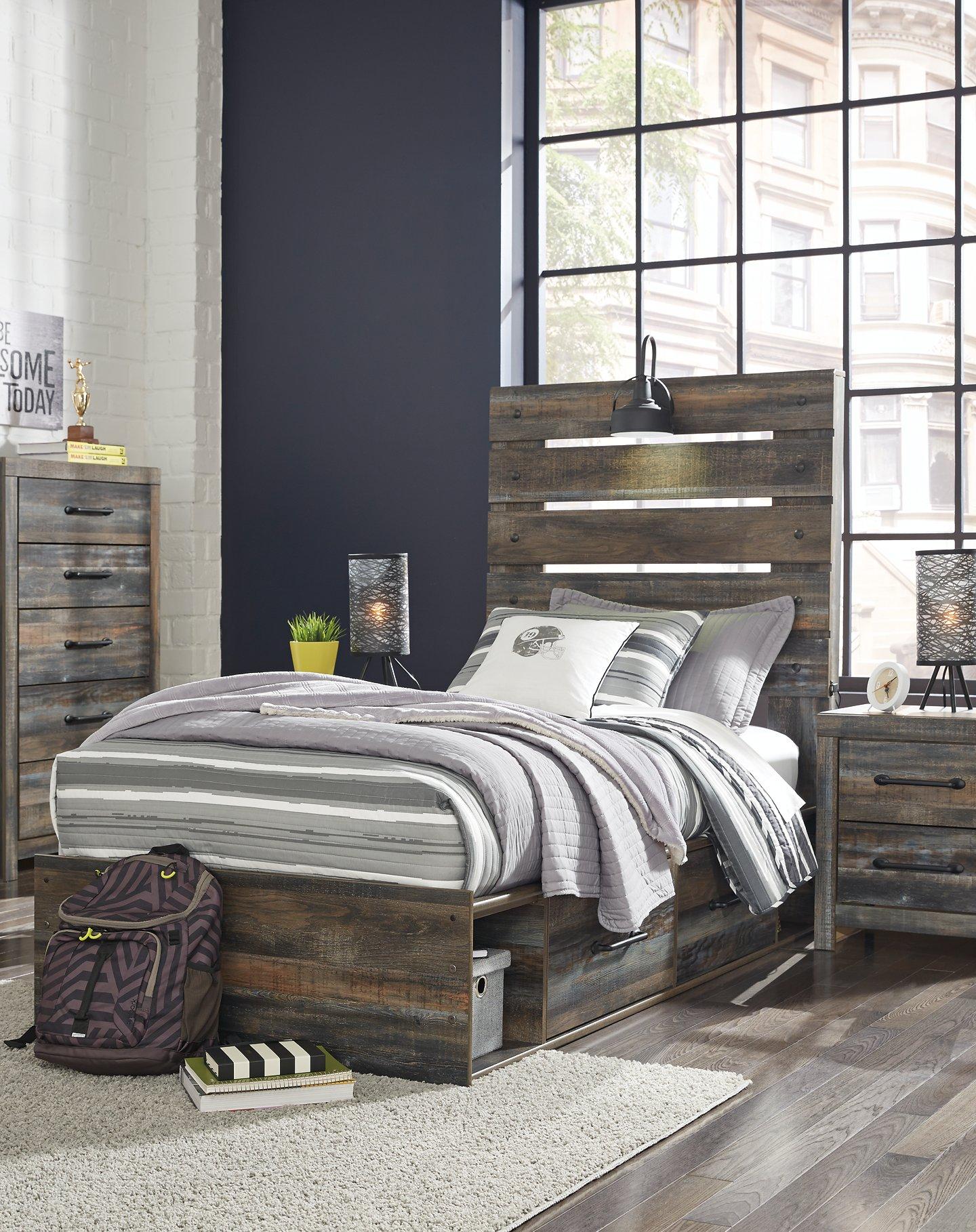 Drystan Bed with 4 Storage Drawers - Image 46