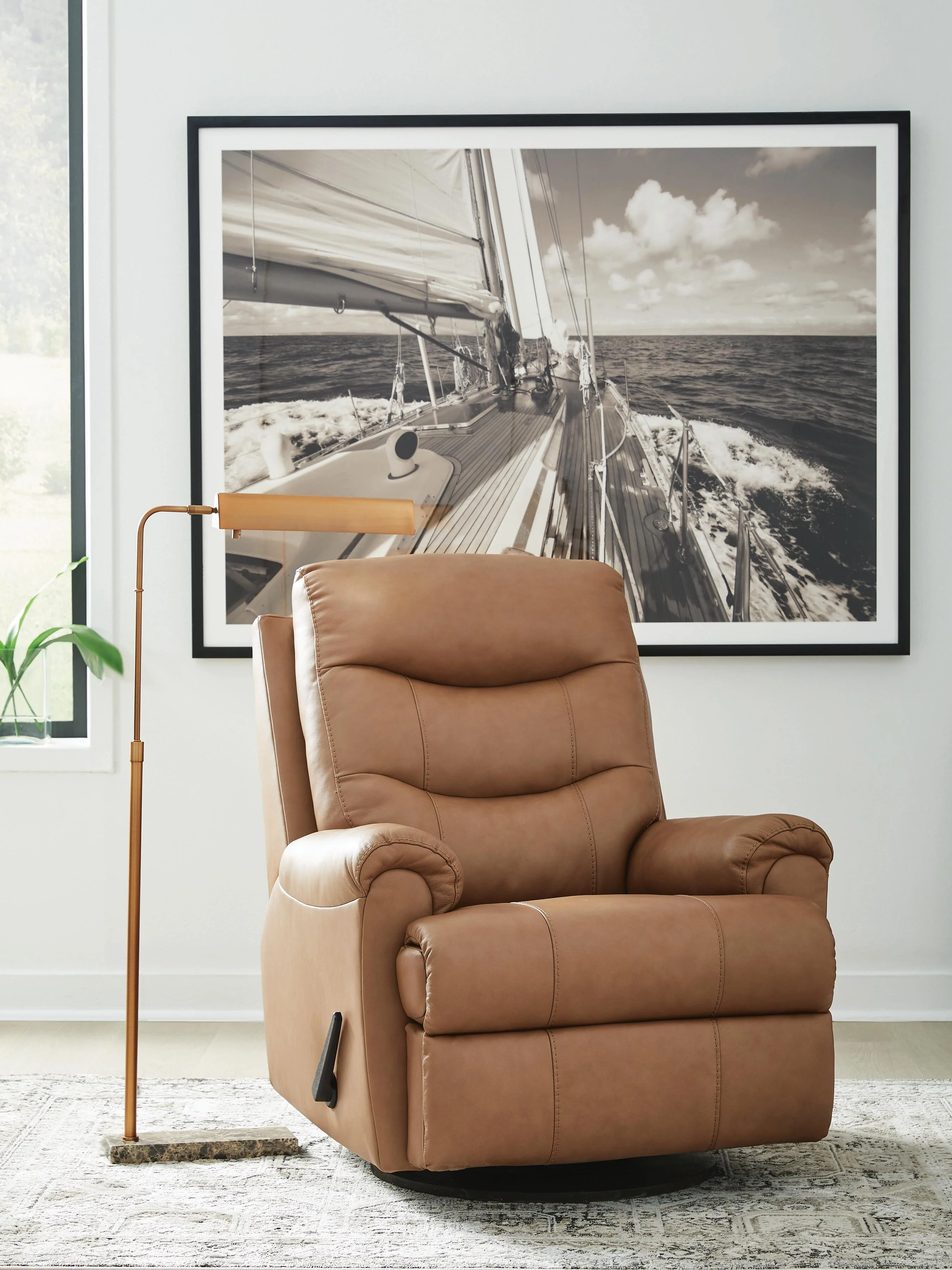 Flynwood Swivel Glider Recliner - Image 2