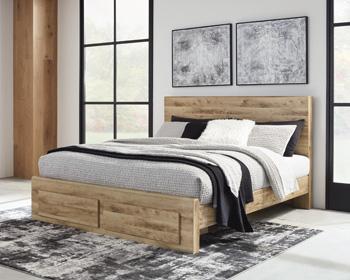 Hyanna Panel Storage Bed - Image 3