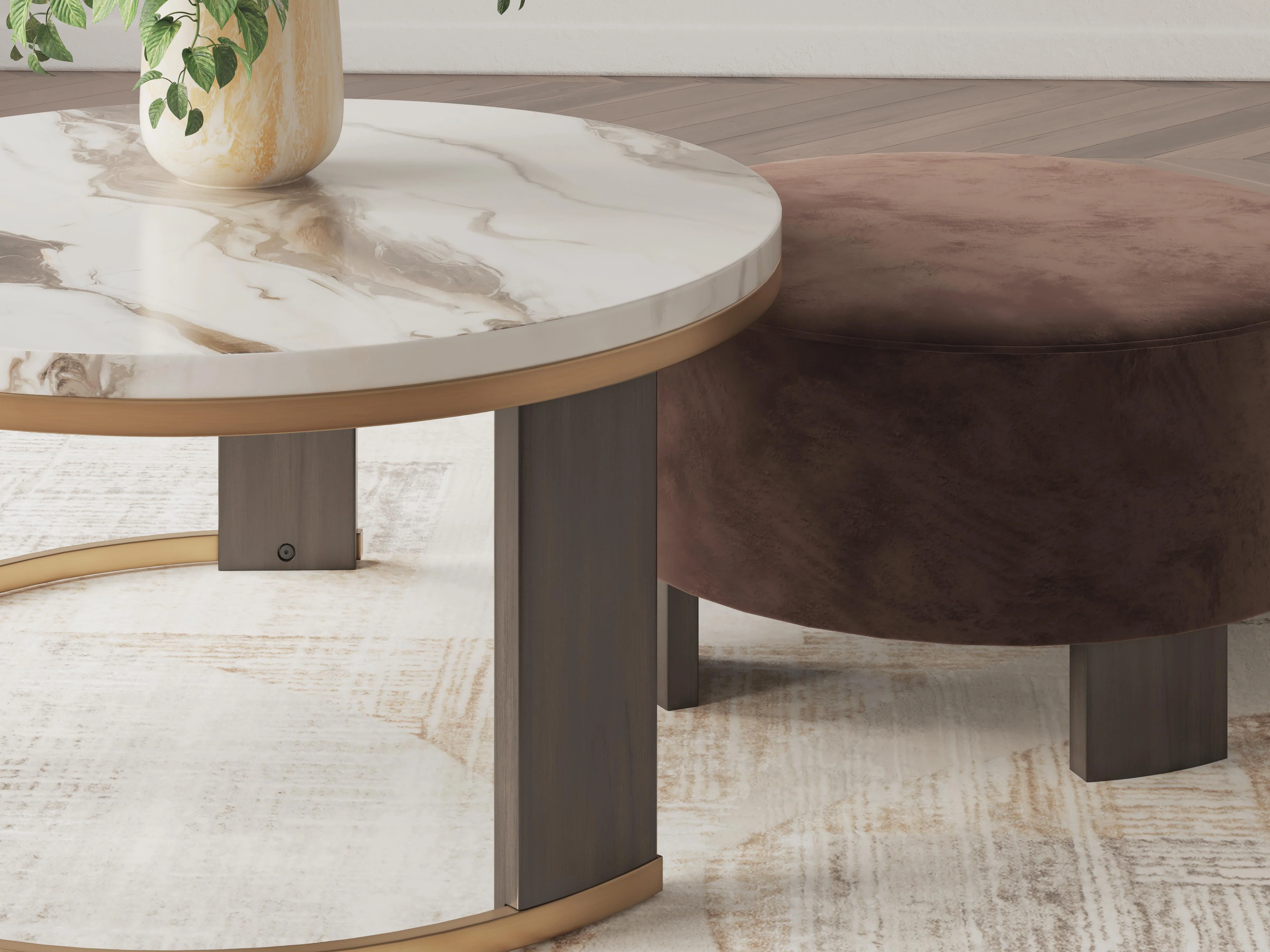 Jazmore Nesting Coffee Table (Set of 2) - Image 11