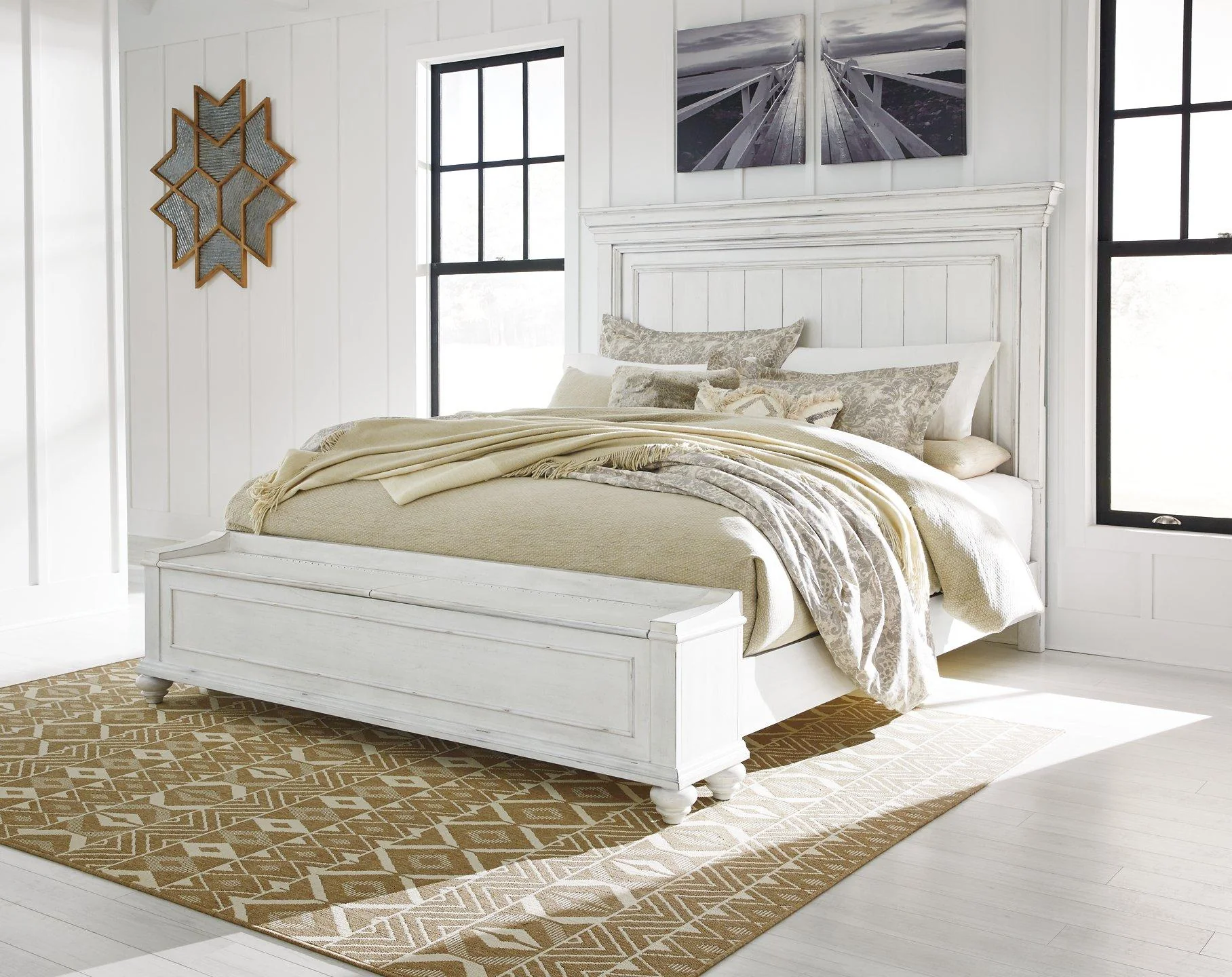 Kanwyn Bed with Storage Bench - Image 5