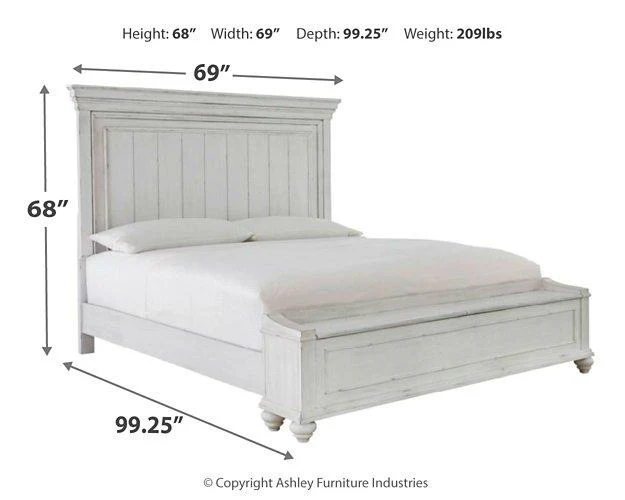 Kanwyn Bed with Storage Bench - Image 9