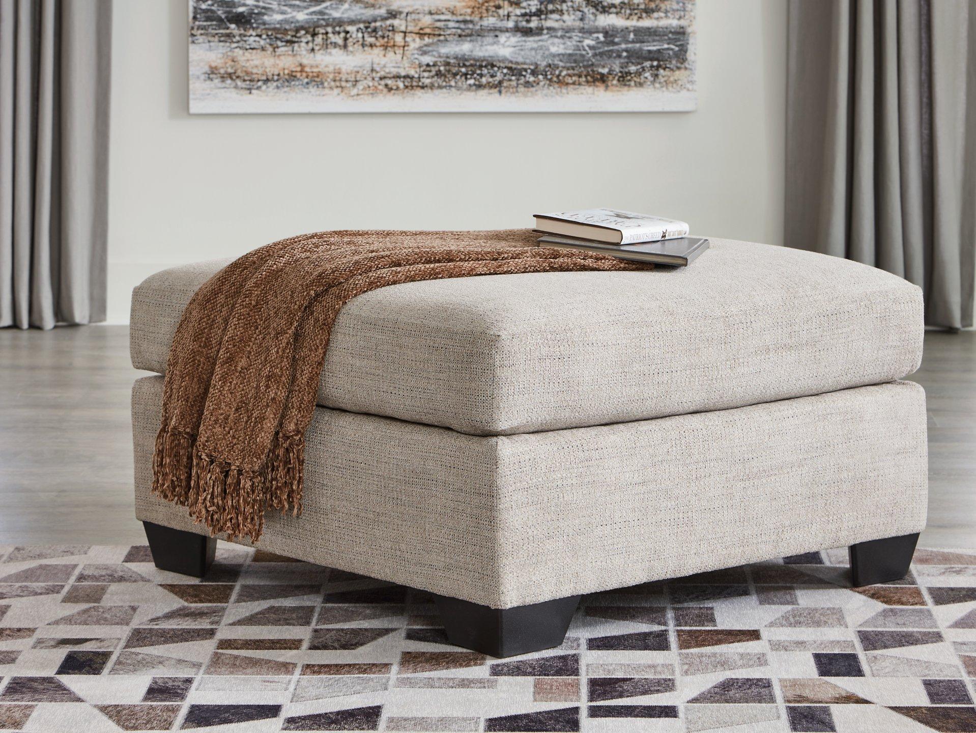 Mahoney Oversized Accent Ottoman - Image 8