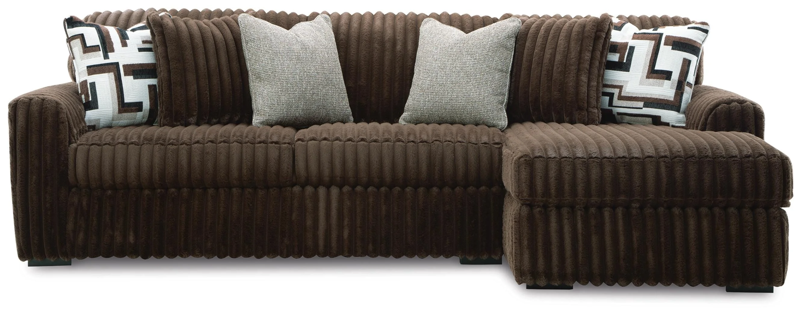 Midnight-Madness Sectional Sofa with Chaise - Image 61