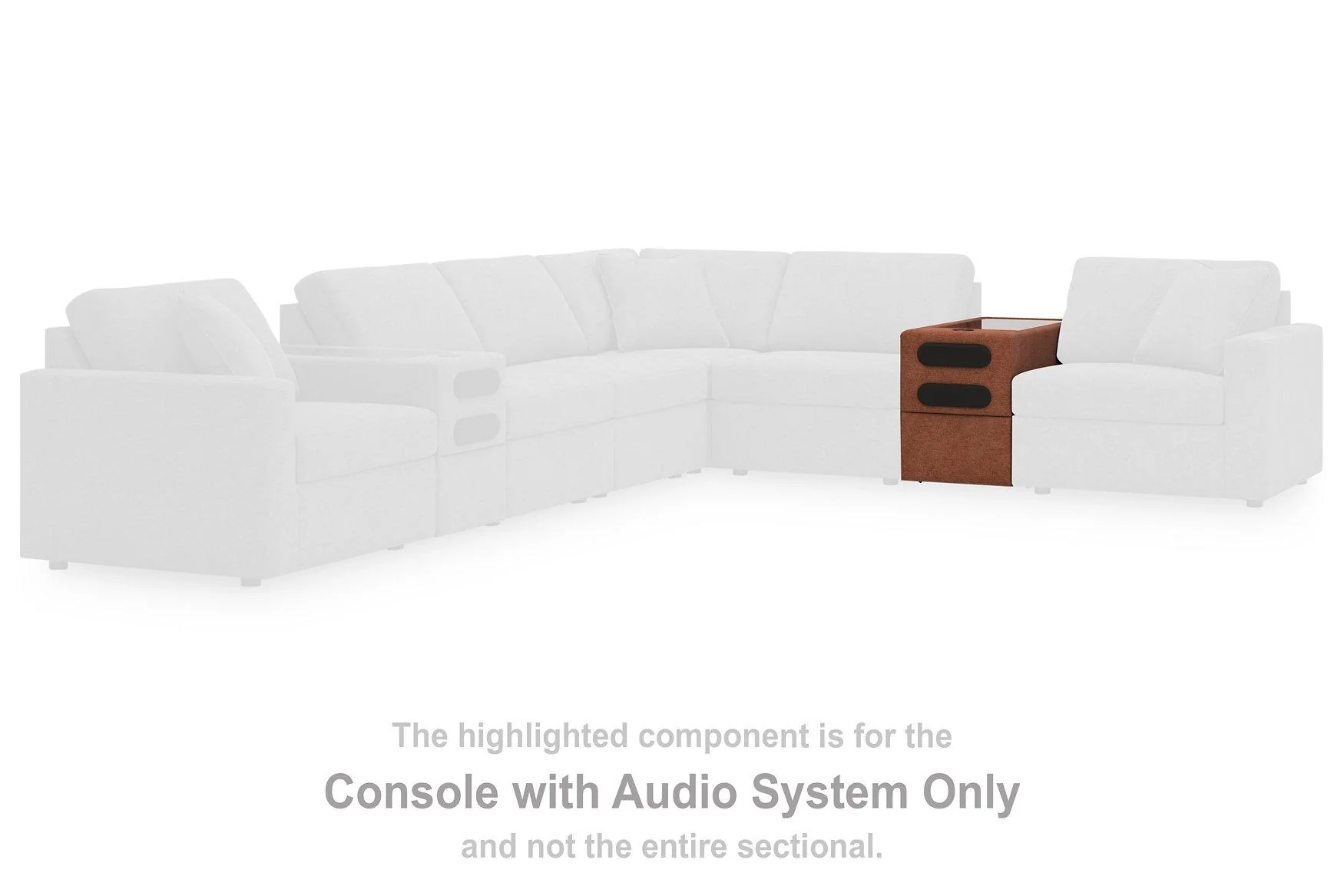Modmax Double Chaise with Audio Consoles - Image 58