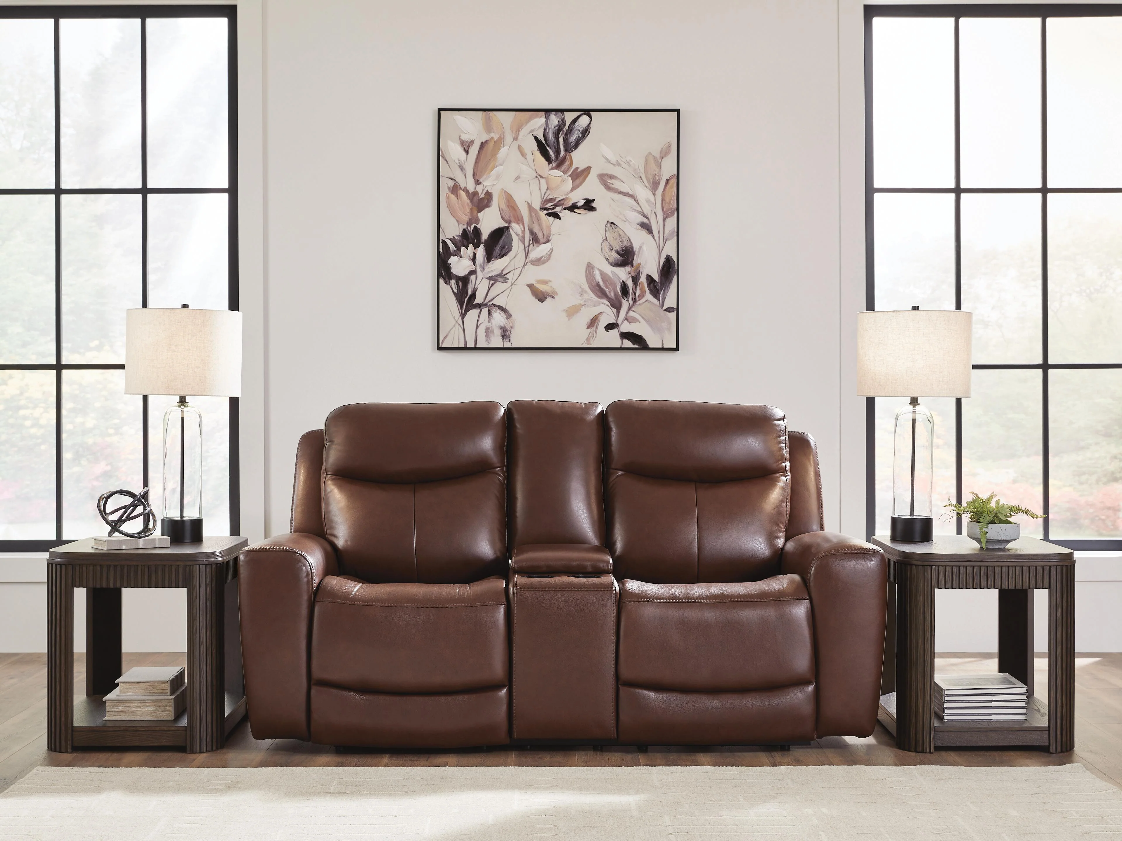 Next Move Power Reclining Loveseat with Console - Image 2
