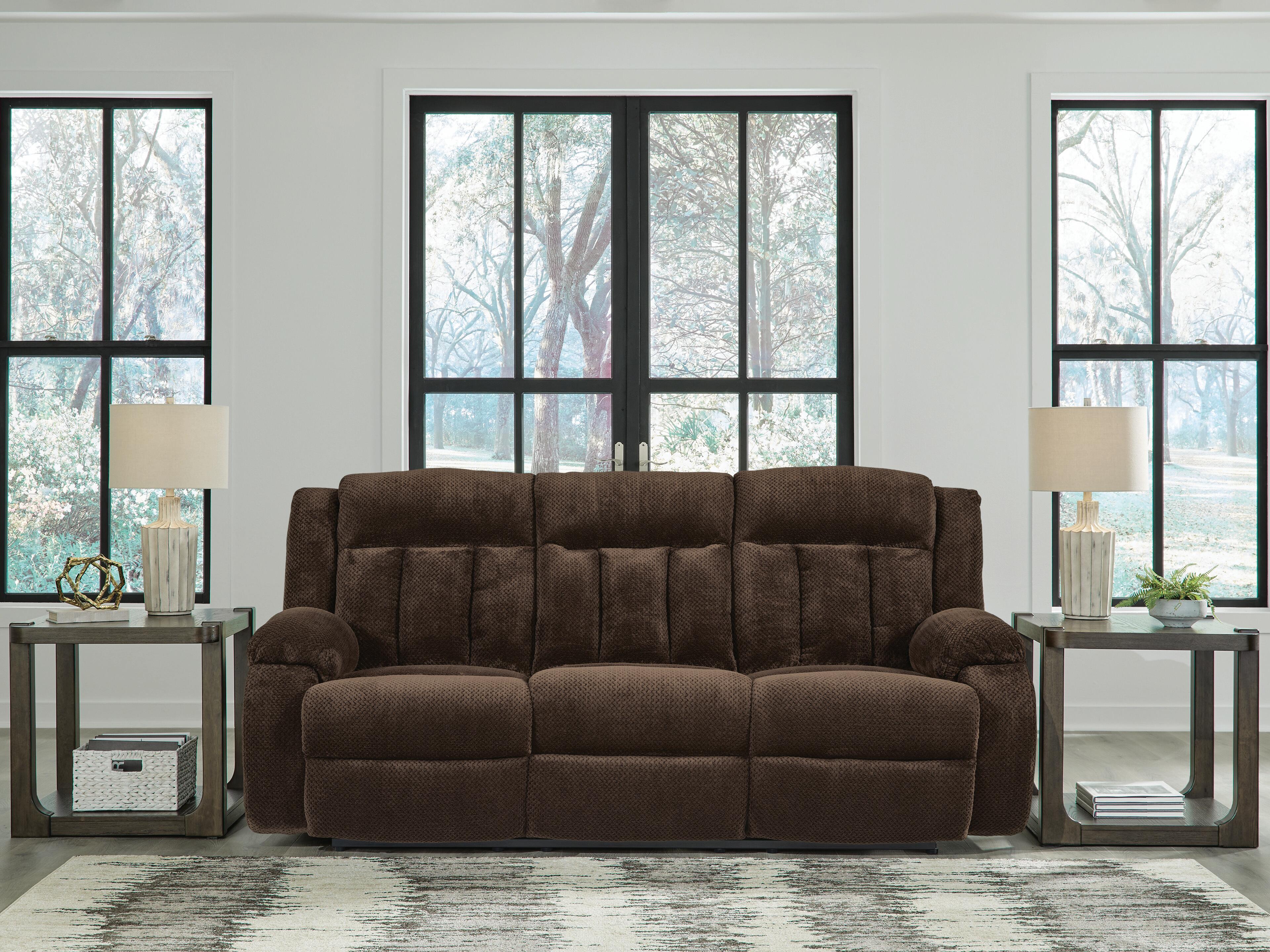 Observation Power Reclining Sofa with Drop Down Table - Image 13