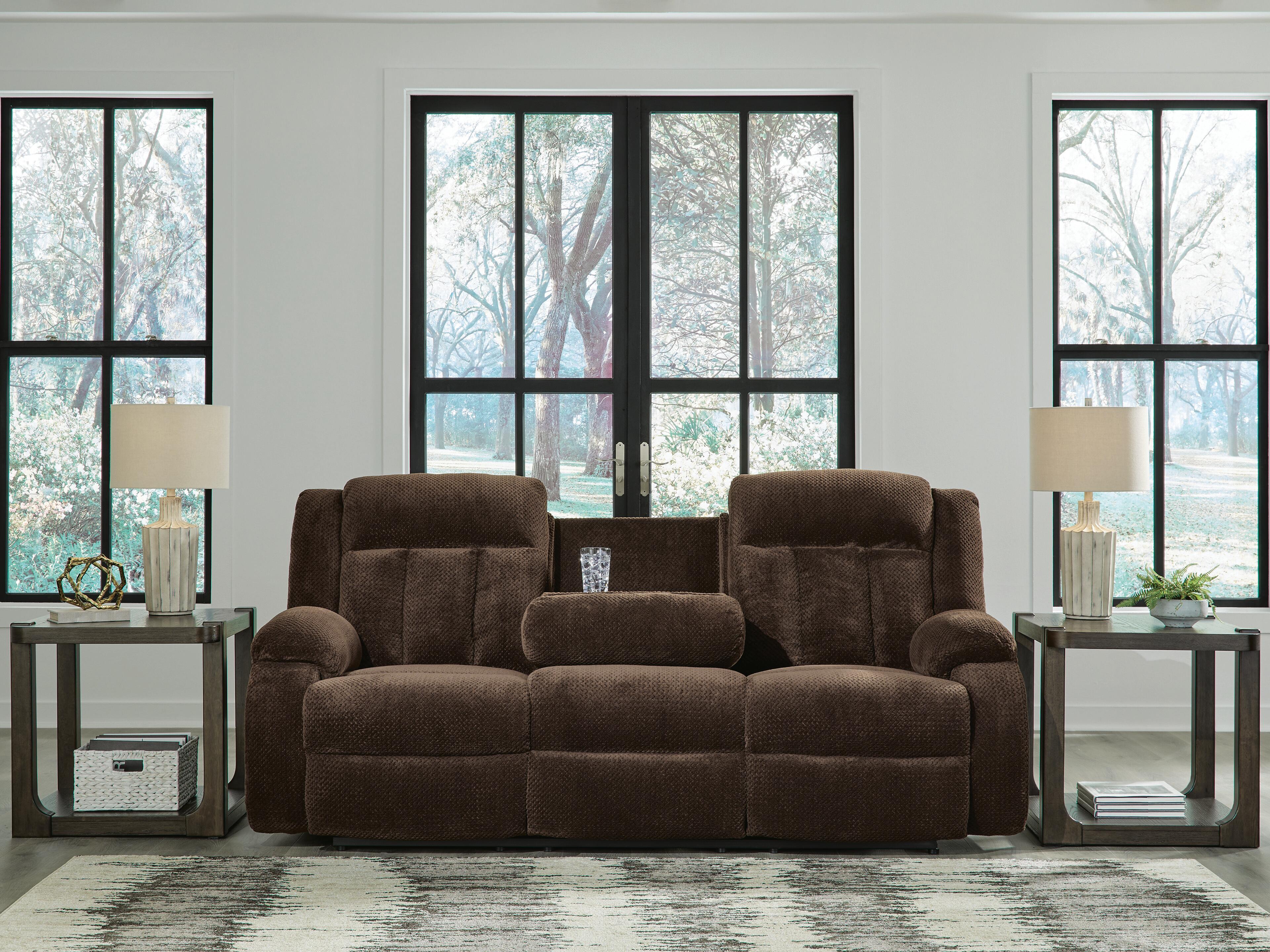 Observation Power Reclining Sofa with Drop Down Table - Image 19