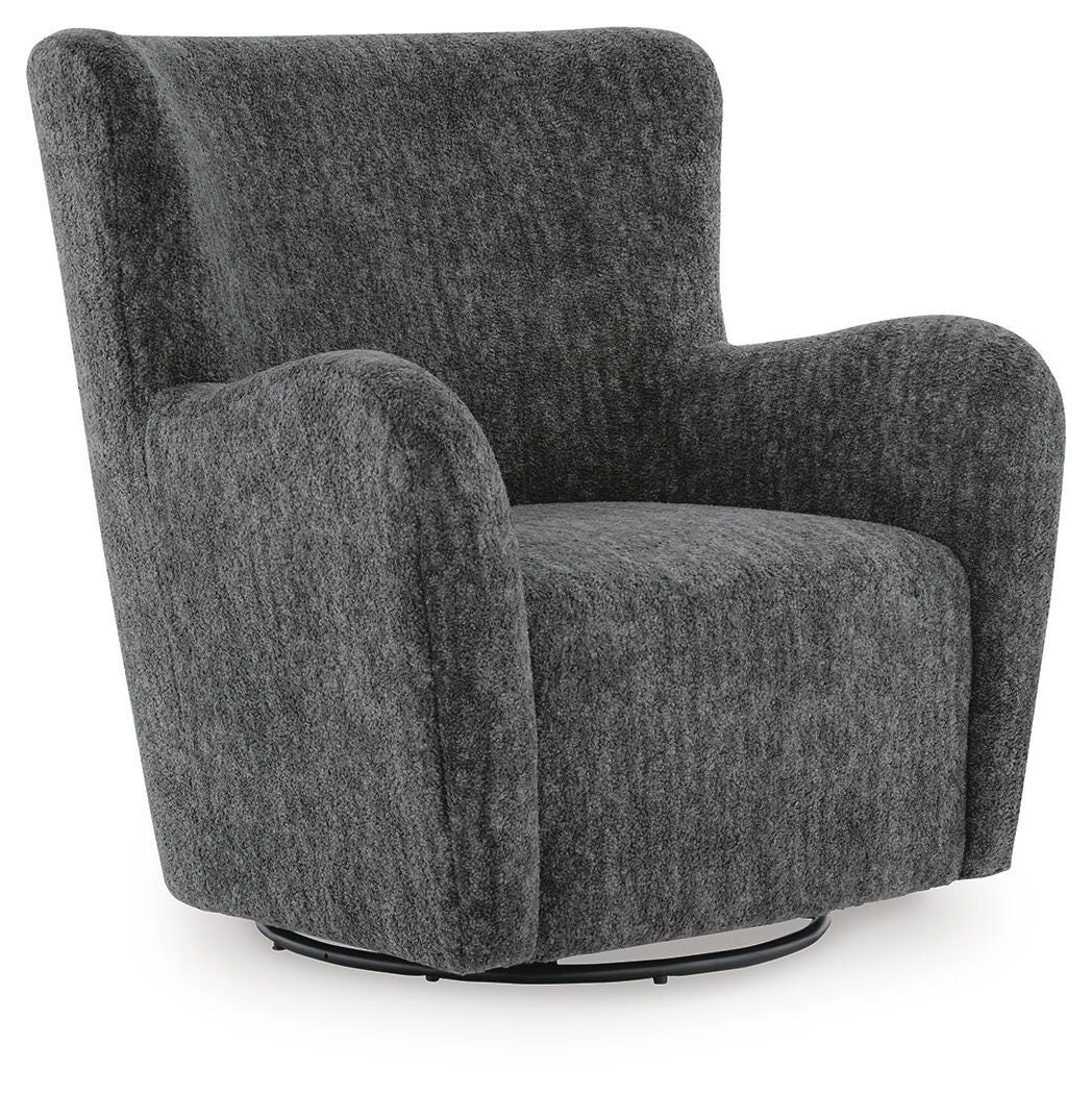 Rowenburg Swivel Glider Accent Chair - Image 8