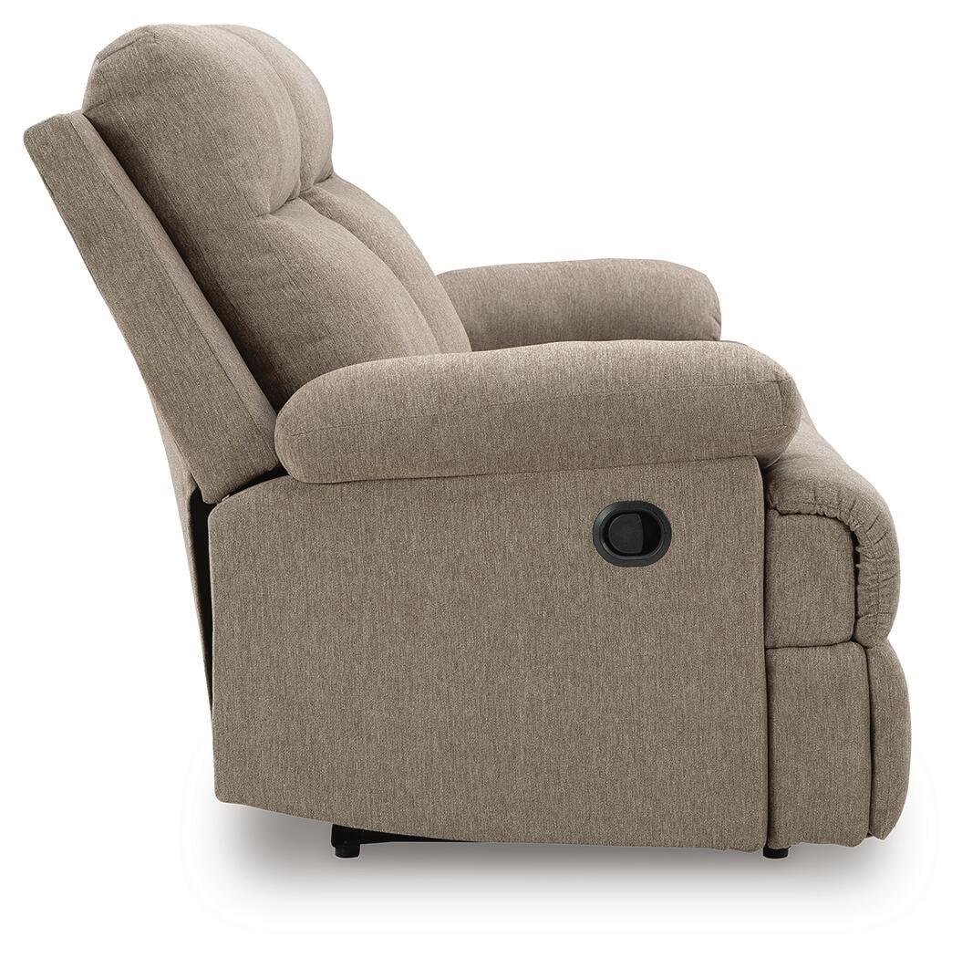 Side-Swipe Reclining Sofa with Drop Down Table - Image 17