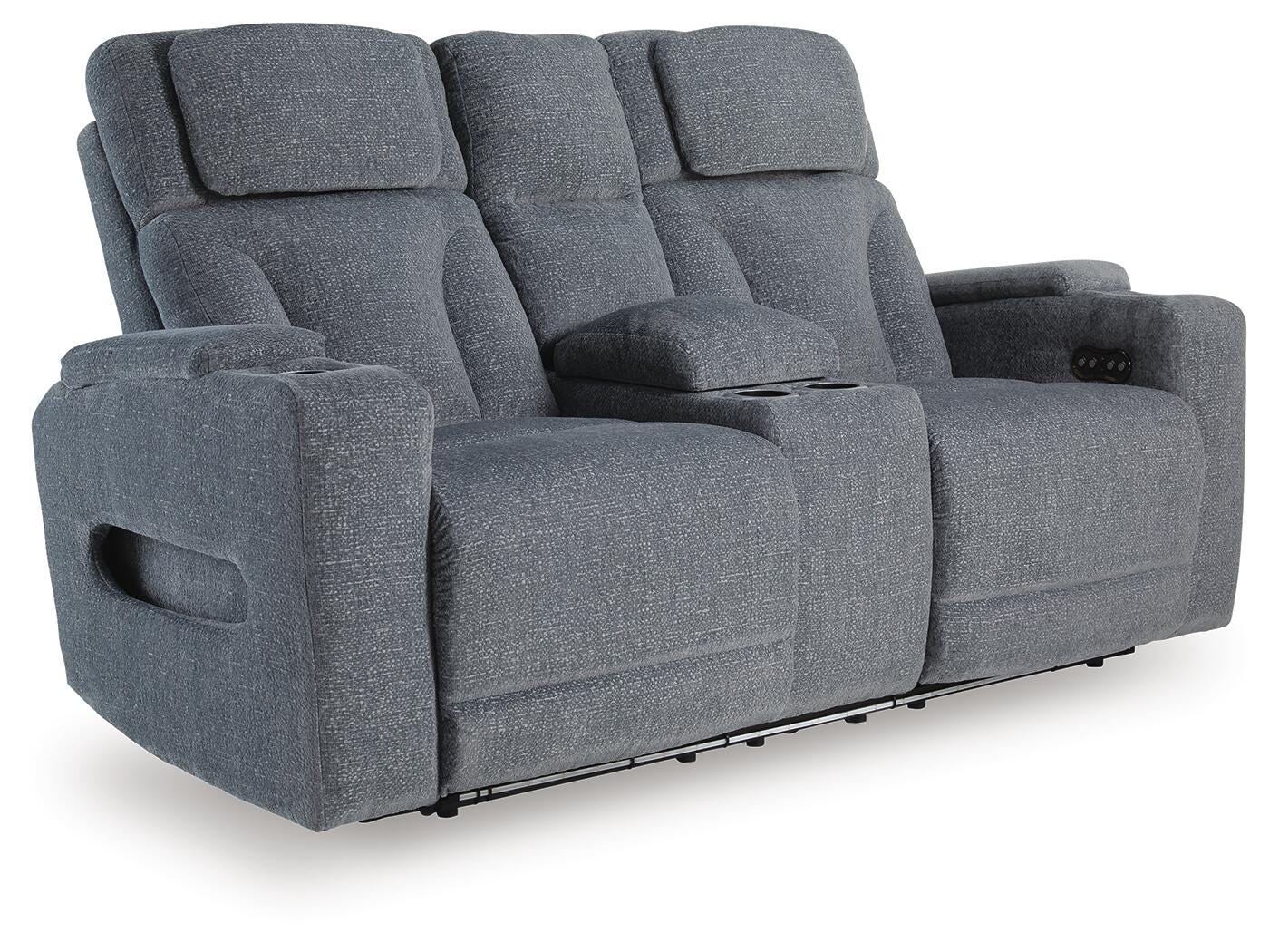 Studio Cave Power Reclining Loveseat with Console - Image 5